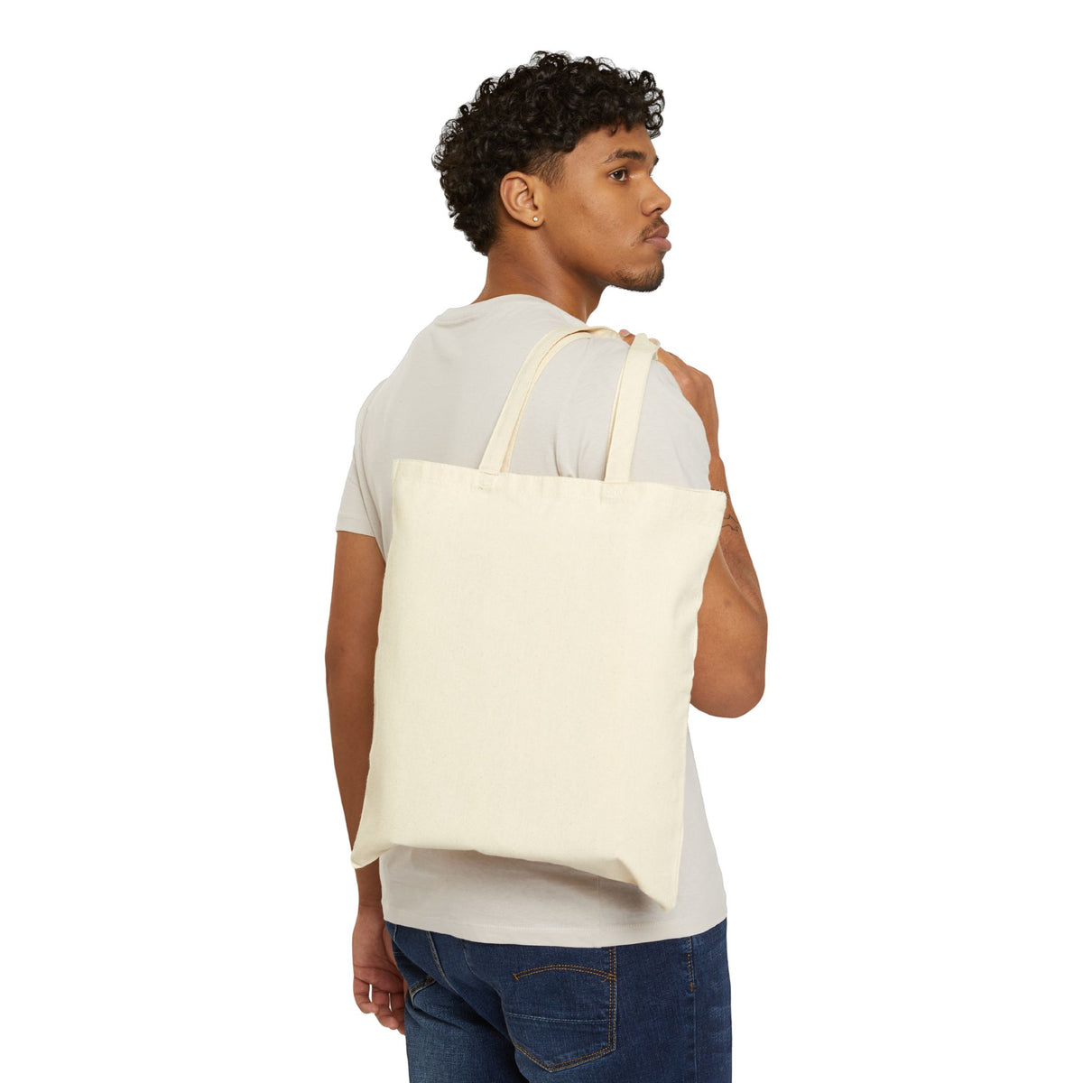 Tote - "slut for calm" Canvas Grocery & Book Tote