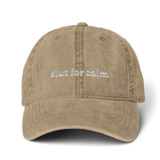 Slut for Calm Dad Hat